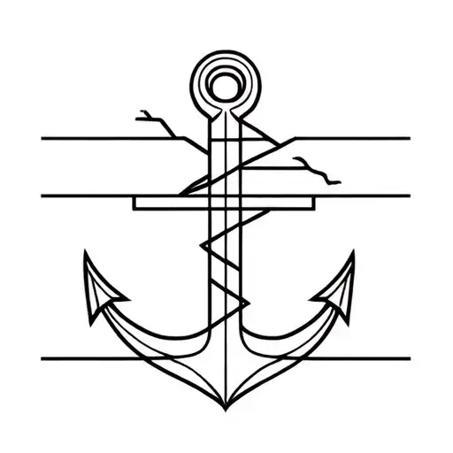 Geometric Ship Anchor