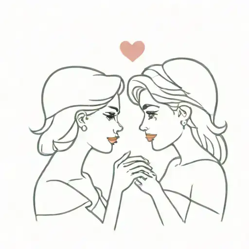 Miss Americana And The Heart Break Prince Matching Tattoo For Best Friends