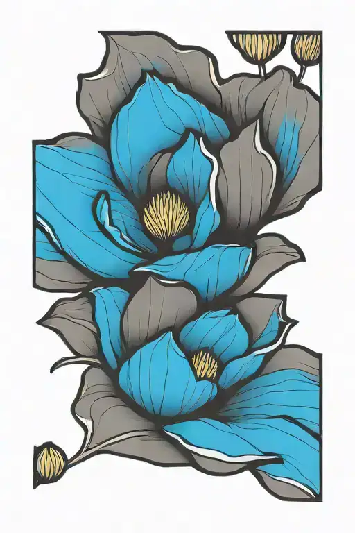 Simple Single Lotus Flower