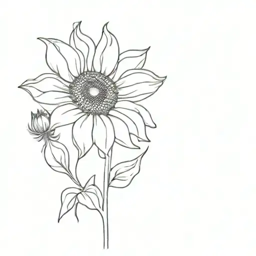 Sunflower Poppy Flower