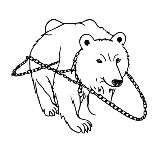 Bear With Chains