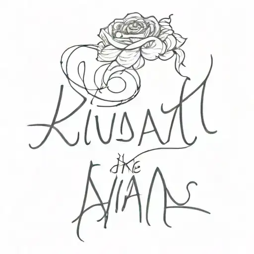 Incorporate The Names Kiaan And Niam In A Creative And Subtle Way