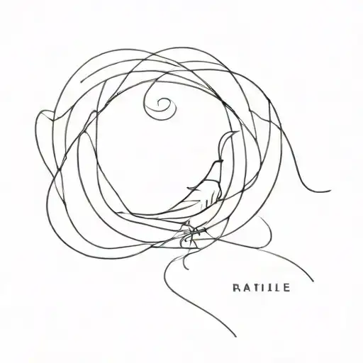 Minimalist Abstract Ratatouille