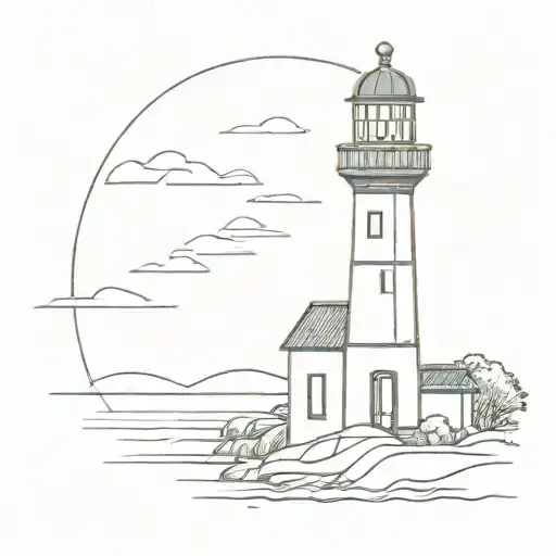 Lighthouse Surrounded