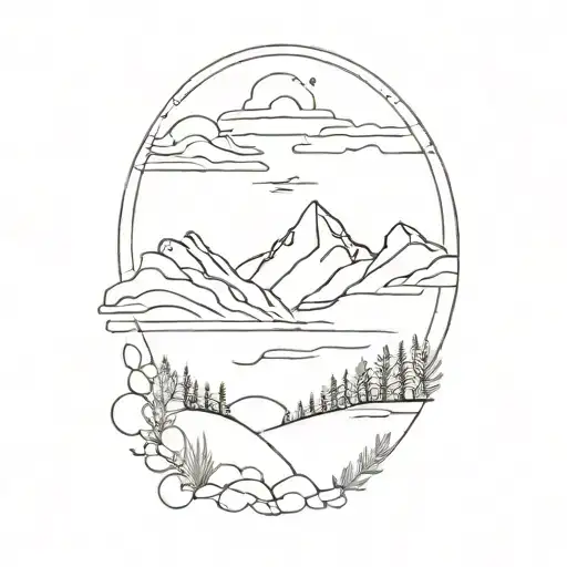 Combine Beach And Mountains