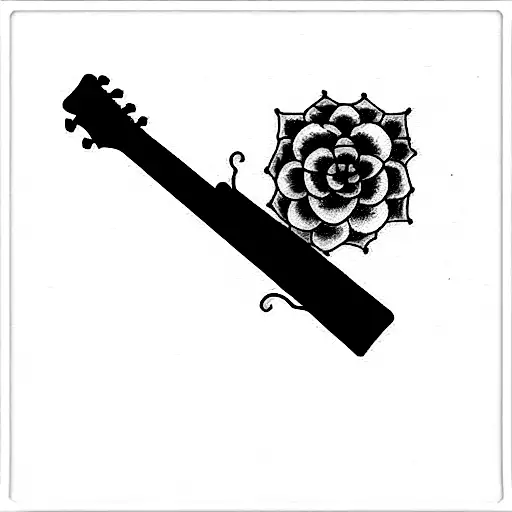 Acoustic Guitar Strings And The Hole