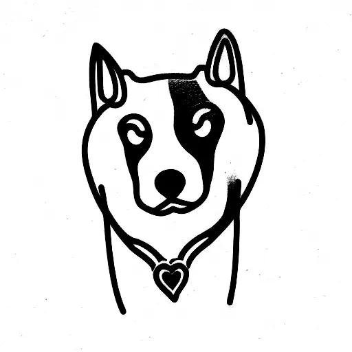 Minimalistic Dog