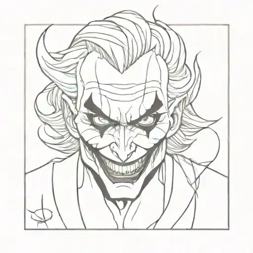 Demon Joker Face
