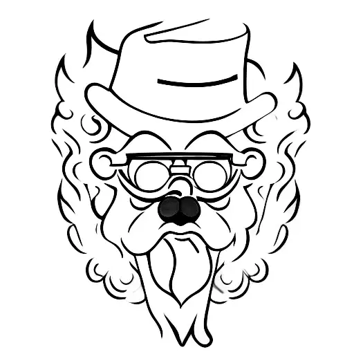 He Wears A Cigar On His Lip