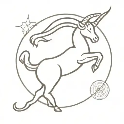 Capricorn Zodiac Signs Merged