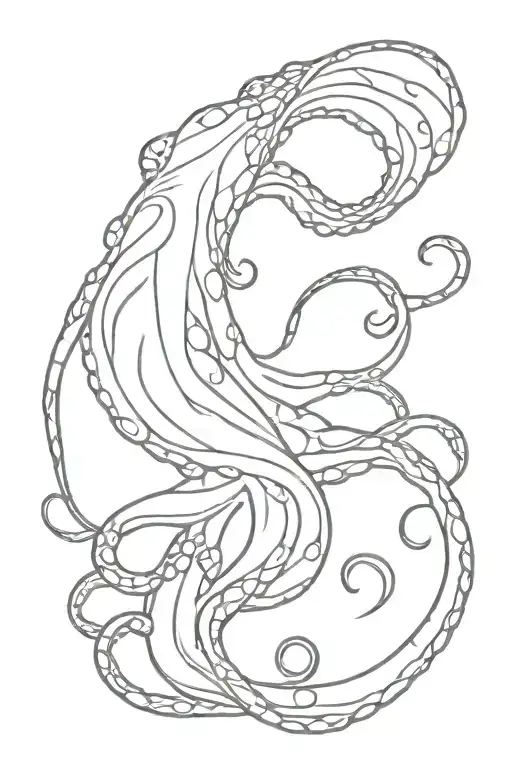 Female Minimalist Octopus