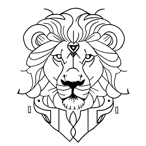 Lion With Your Puppies