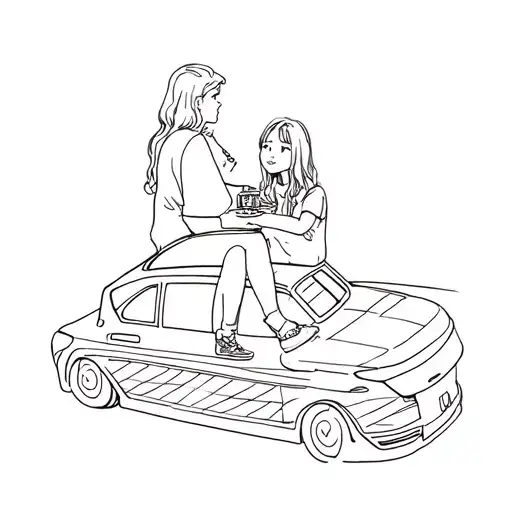 A Lonely Night In The Car Going To Mcdonald's With A Girl