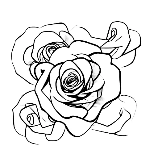 Rose With Cable