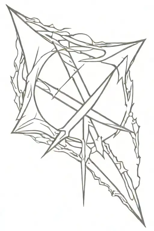 Berserk Anime Rune With Line