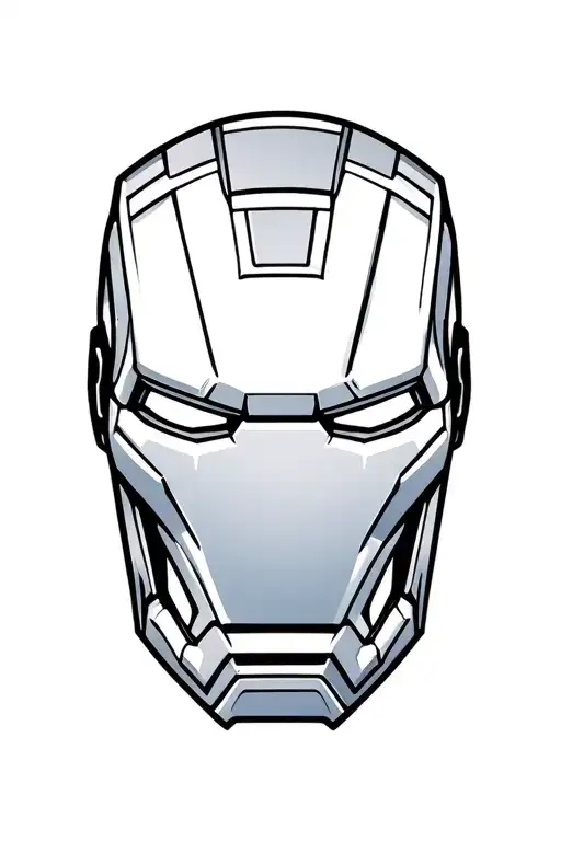 The Head Of An Iron Man Marvel Films