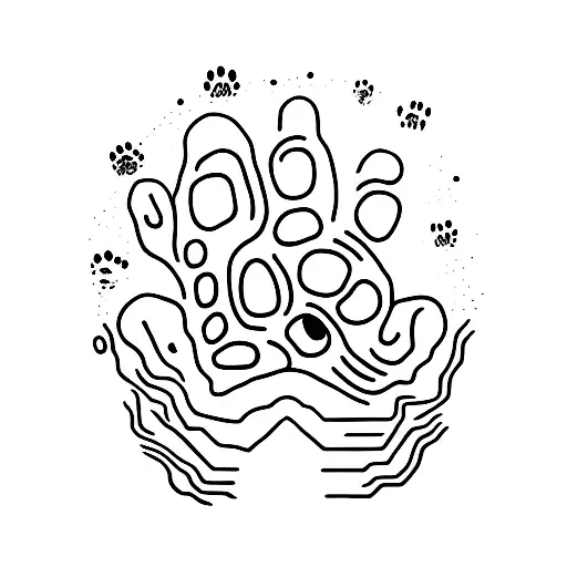 Universe Dog Paw