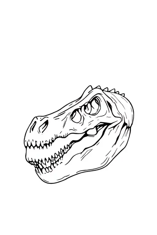 T-rex Skull