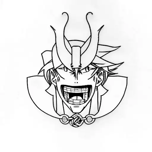 A Creative Tattoo Combining The Fullmetal Alchemist Brotherhood Logo And An Anime Character