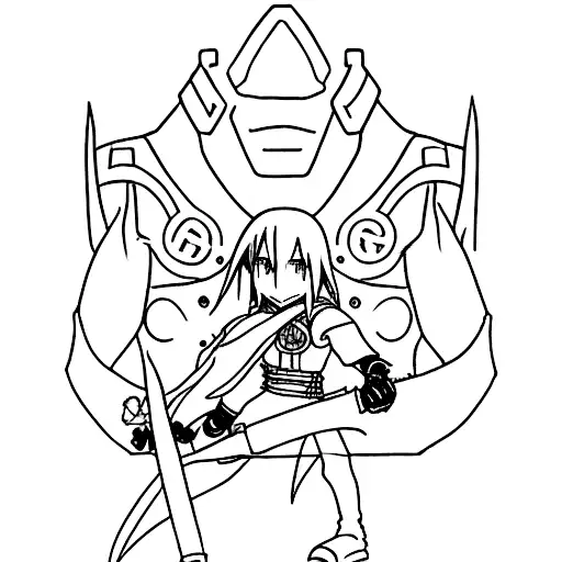 A Minimalist Tattoo Featuring The Iconic Elric Brothers From Fullmetal Alchemist Brotherhood