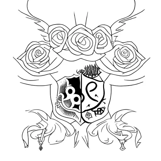 Combine Elements From Harry Potter And Friends In A Tattoo Design