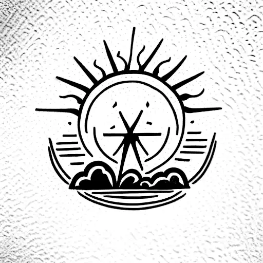 Create A Coat Of Arms With Sun And Forest