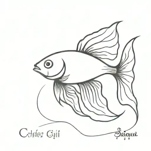 Cyber Sigil Betta Fish