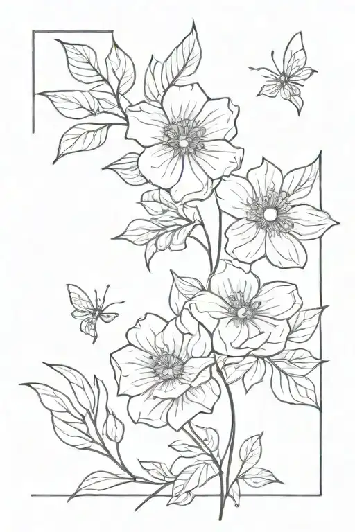 August November April Birth Month Flowers