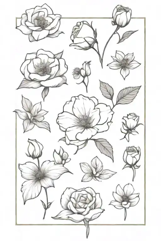 Birth Month Flowers April October December