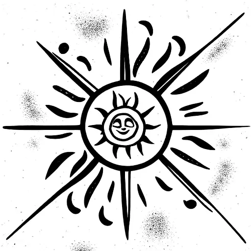 Sun With Ornament