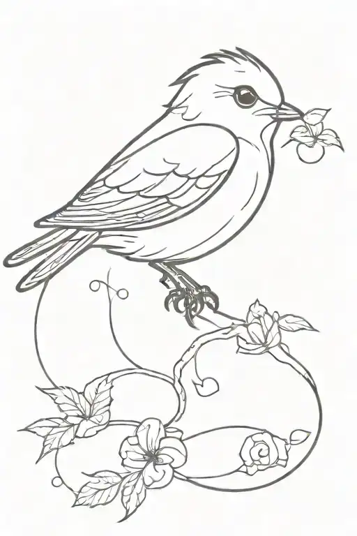 There Is A Blue Bird In My Heart