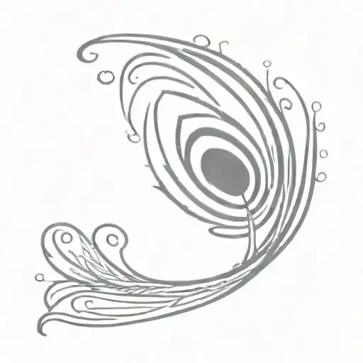 Peacock Feather Ai Small