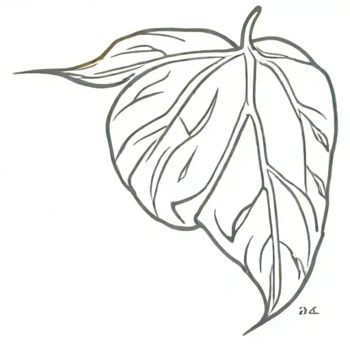 Heartbroken Monstera Leaf Smoke Rising