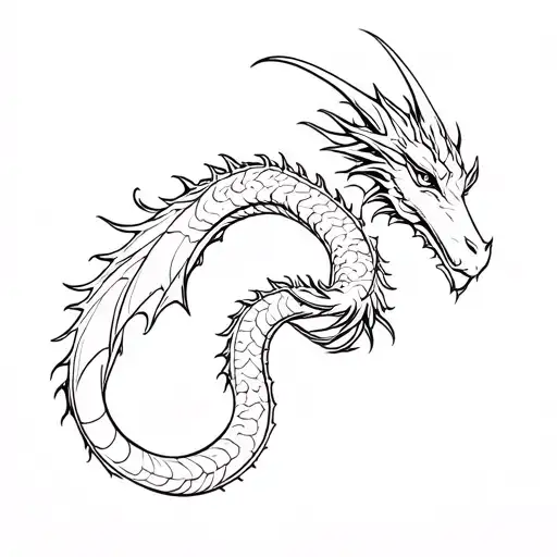 Capricorn And A Dragon