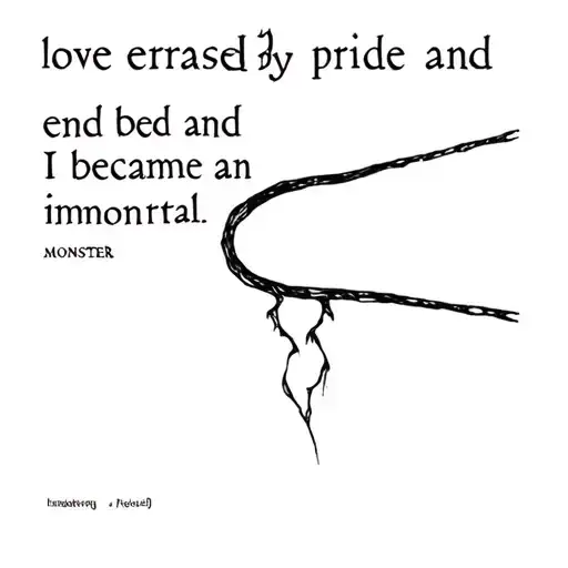 Love Erased By Pride Ended And I Became An Immortal Monster