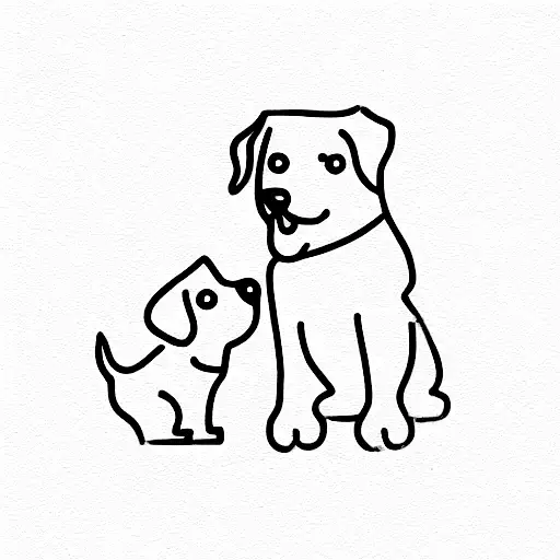 Star Whit A Little Puppy Dog