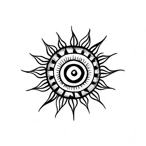 Sun And Spiral And Padma Mudra