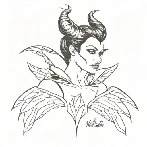 The Wings Of Maleficent Alone With The Date 27 05