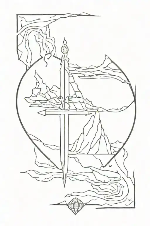 Lord Of The Rings Broken Sword