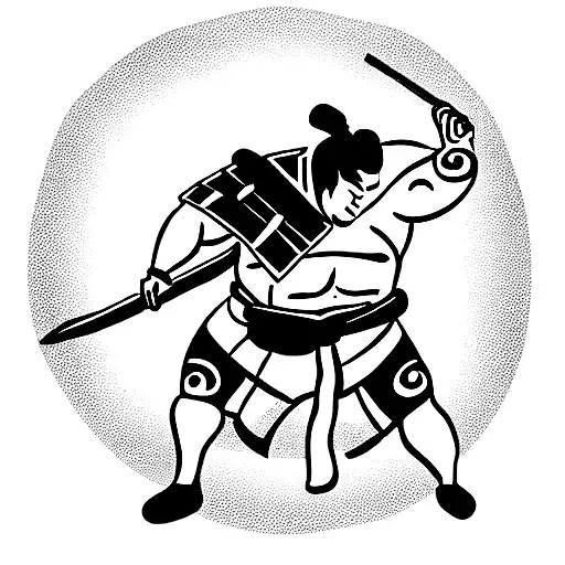 Samurai Sumo Warrior