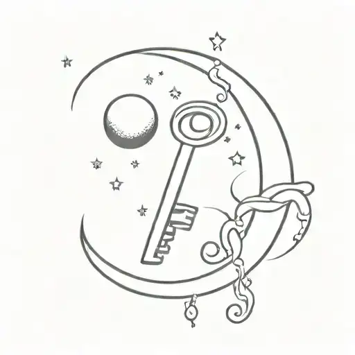 Key With Moon