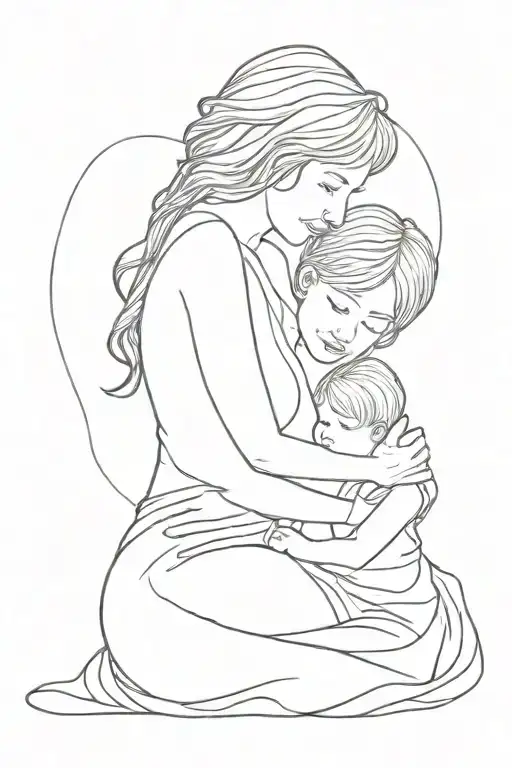 Mother Daughter Close Bond