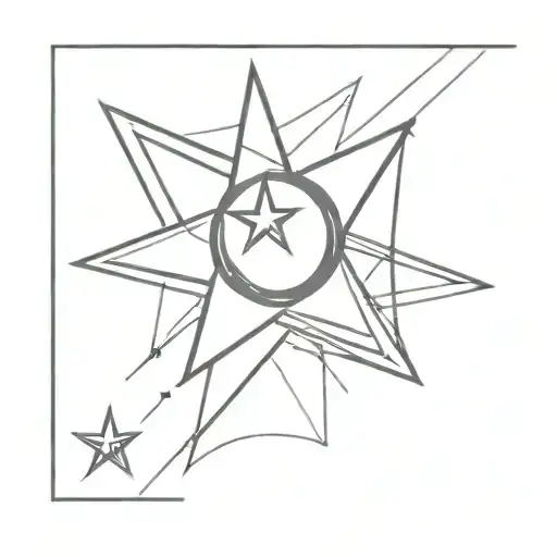 Shiny Star With Bowling