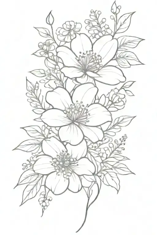 Birth Flower Bouquet