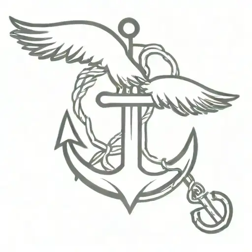 Anchor And Eagle Death Before Dishonour