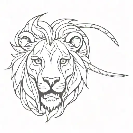 Valkyrie And Lion Snake And