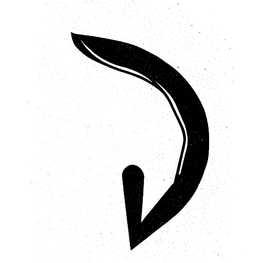 A Cappella Music Note With A G
