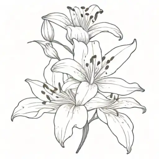 Lily Flower Blooming