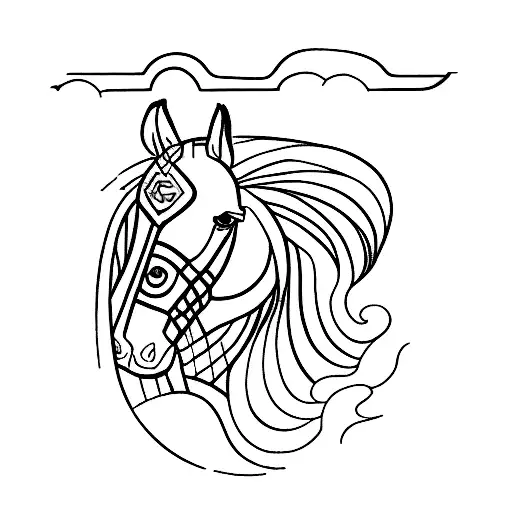 Maui Horse Growth Representation