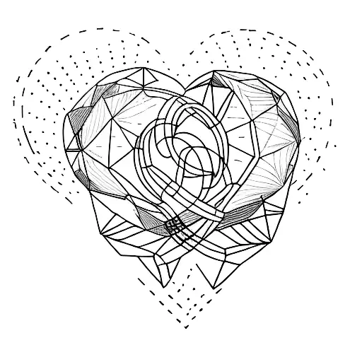 A Minimalist Tattoo Of A Quote About The Connection Between The Mind And The Heart